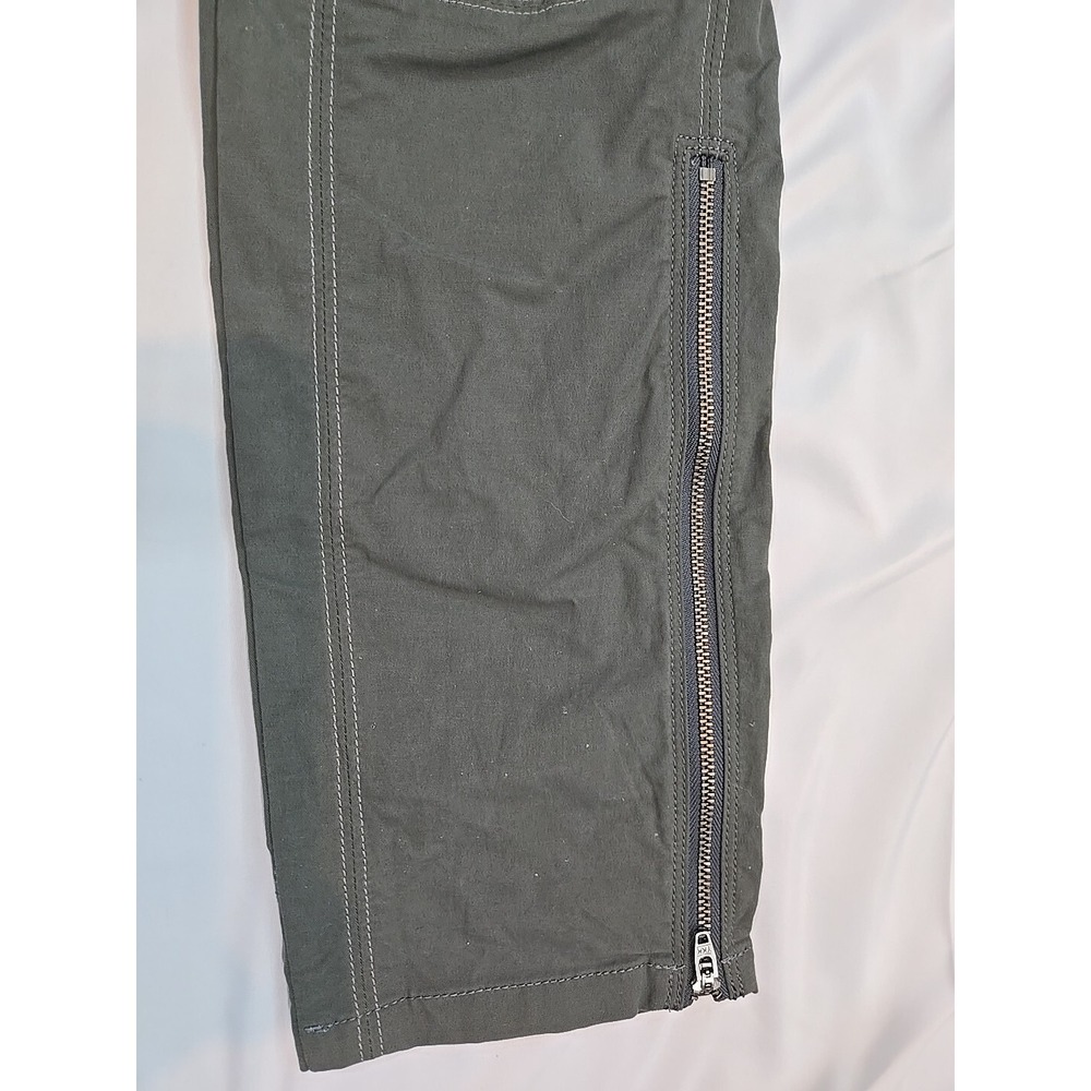 Kuhl Pants Womens Adult 8 Olive Skinny Pants Zipper Hiking Stretch - Picture 7 of 13